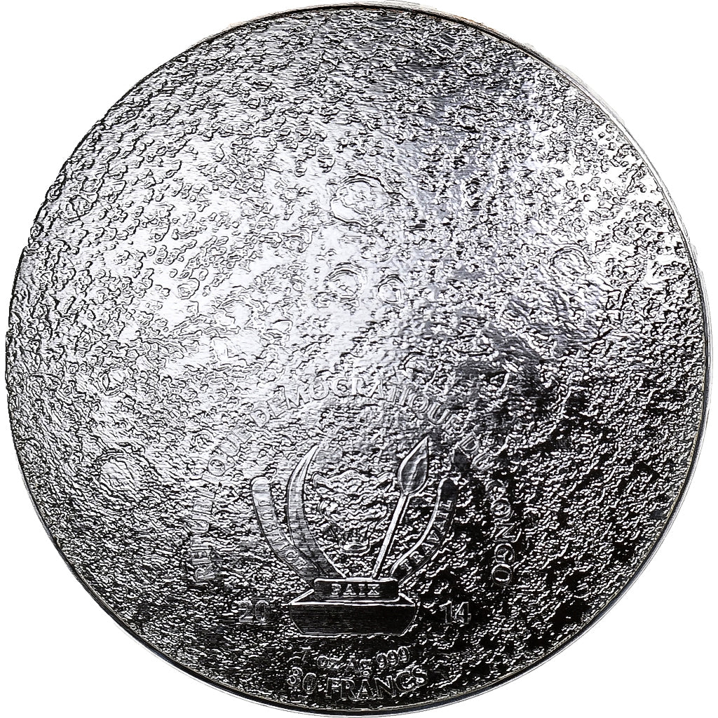 Congo Democratic Republic, 30 Francs, Galileo Galilei, 2014, MDP, Proof