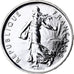 France, 5 Francs, Semeuse, 2001, MDP, BU, Silver, MS(65-70)