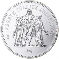 France, 50 Francs, Hercule, 1974, MDP, Silver, MS(65-70)
