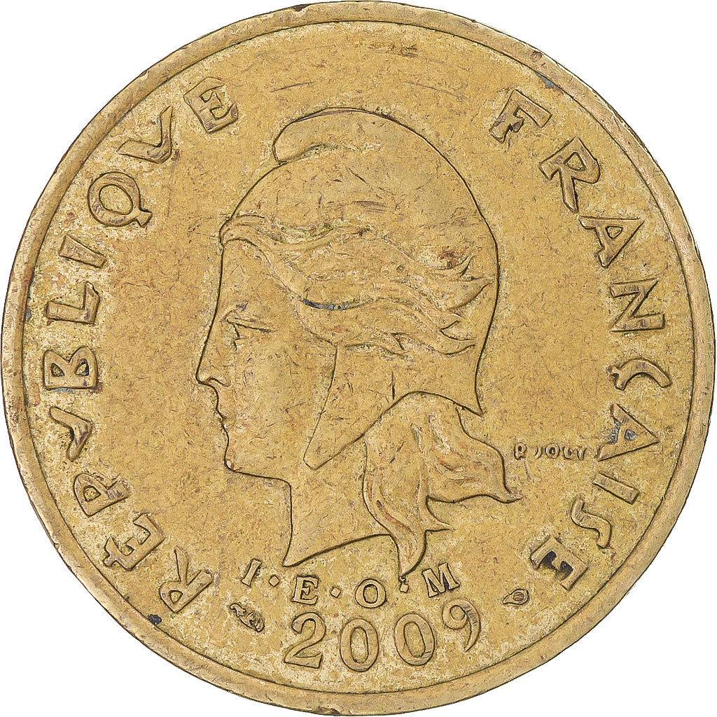 Moneda, Polinesia francesa, 100 Francs, 2009
