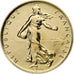 France, 1 Franc, Semeuse, 2001, MDP, BU, Gold, MS(65-70)