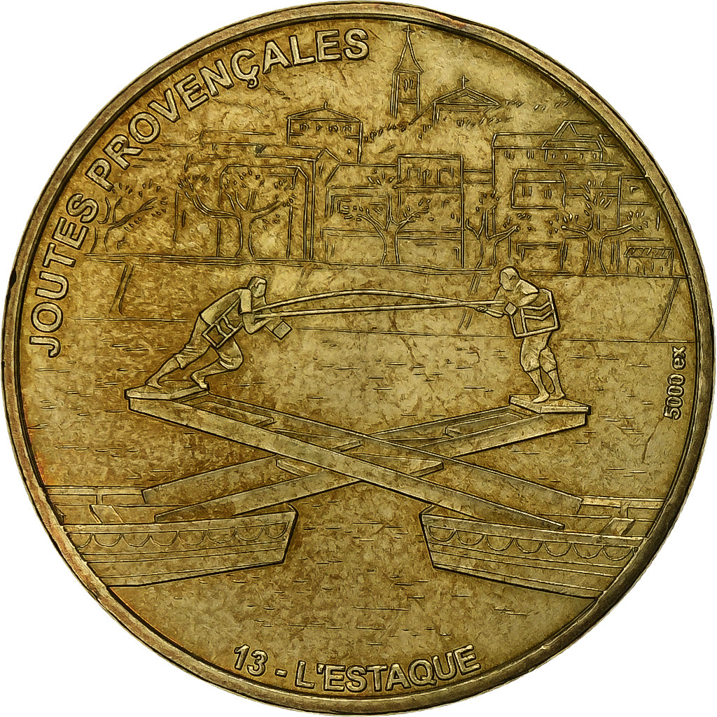 France, Jeton touristique, Marseille - L'Estaque - Joutes Provencales, 2007