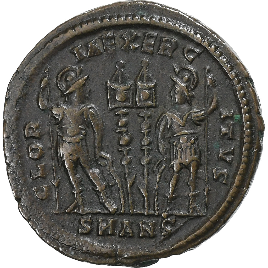 Constantine II, Fraction Æ, 330-335, Antioch, Bronze, AU(50-53), RIC:87