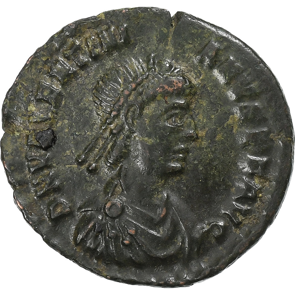 Valentinian I, Fraction Æ, 364-367, Siscia, Bronze, EF(40-45), RIC:5a