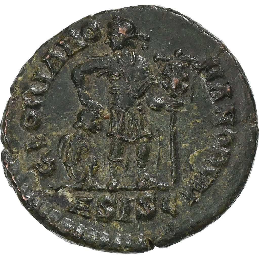 Valentinian I, Fraction Æ, 364-367, Siscia, Bronze, EF(40-45), RIC:5a