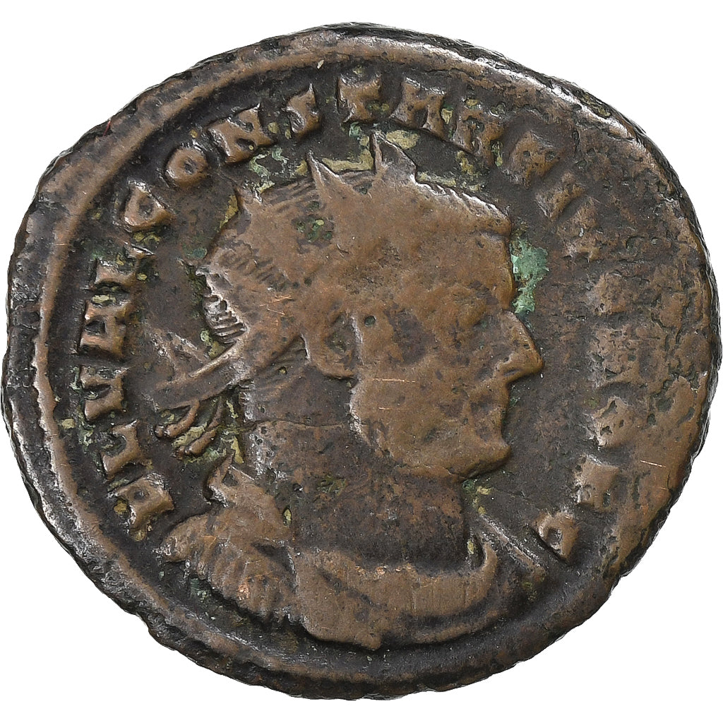 Constance Chlore, Fraction Æ, 303, Carthage, Brązowy, VF(20-25), RIC:35a