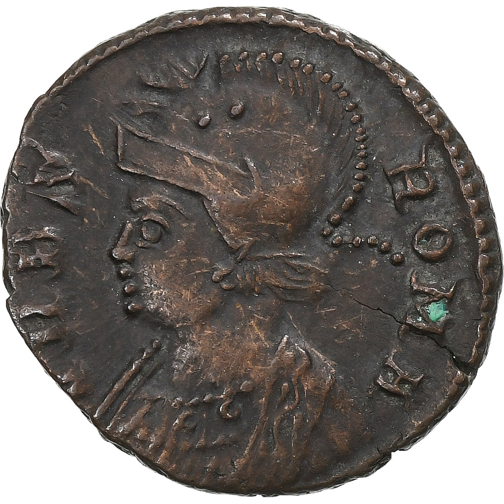Constantine I, Fraction Æ, 332-333, Trier, Bronze, EF(40-45), RIC:547