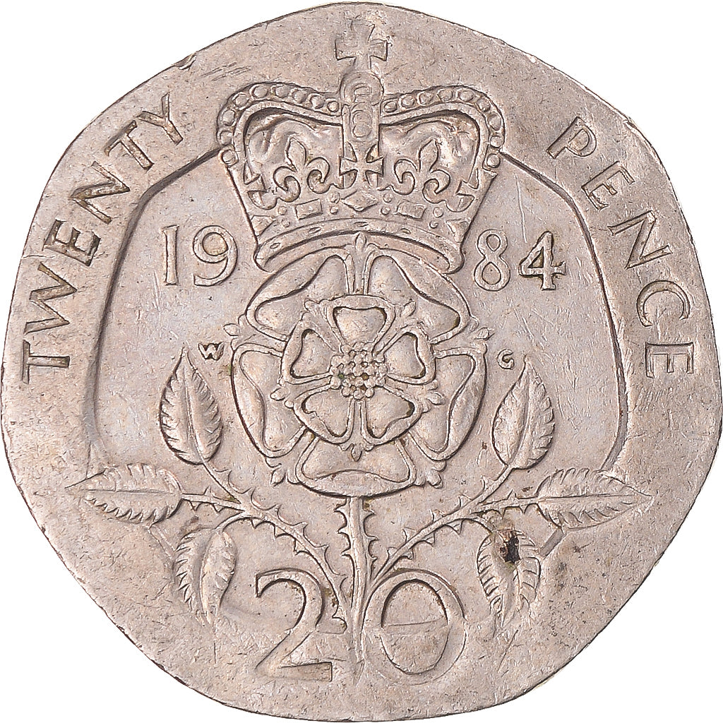 Moneta, Wielka Brytania, 20 Pence, 1984