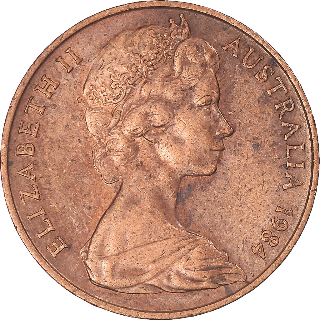 Moeda, Austrália, 2 Cents, 1984