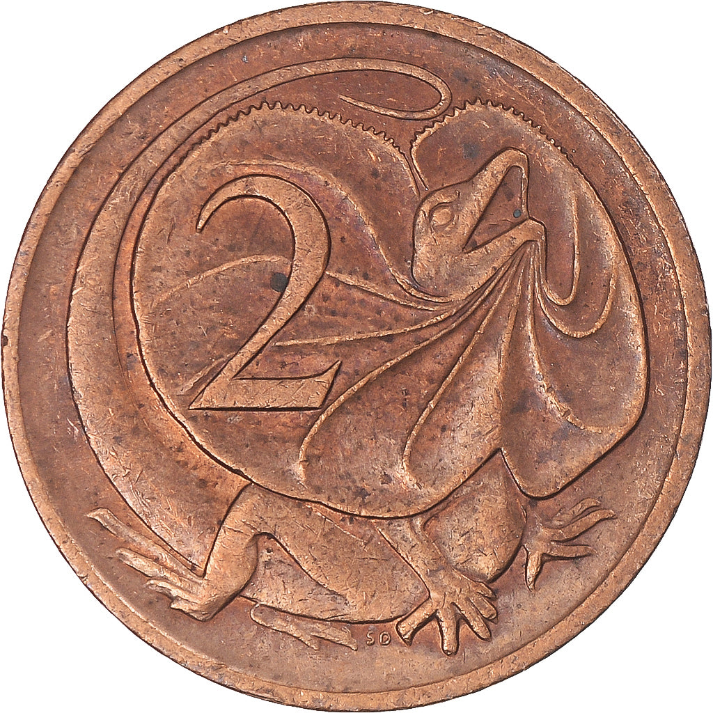 Moeda, Austrália, 2 Cents, 1984