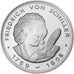 Niemcy, medal, Friedrich von Schiller, Srebro, Proof, MS(65-70)