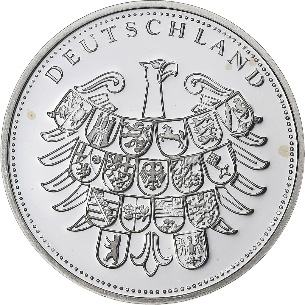 Allemagne, Médaille, Friedrich von Schiller, Argent, FDC, BE