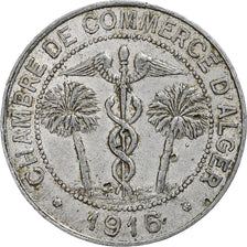 France, Chambre de Commerce d'Alger, 10 Centimes, 1916, VF(30-35), Aluminium