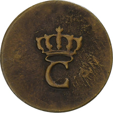 French Antilles, Louis XVI, Stamped sol, n.d. (1779-1797), Billon, SS