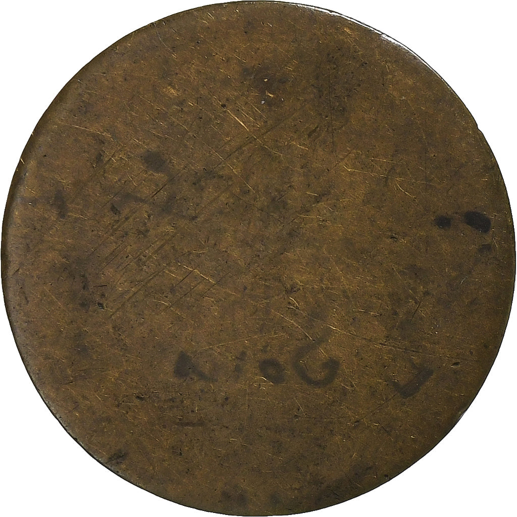 Antyle Francuskie, Louis XVI, Stamped sol, n.d. (1779-1797), Bilon, VF(20-25)