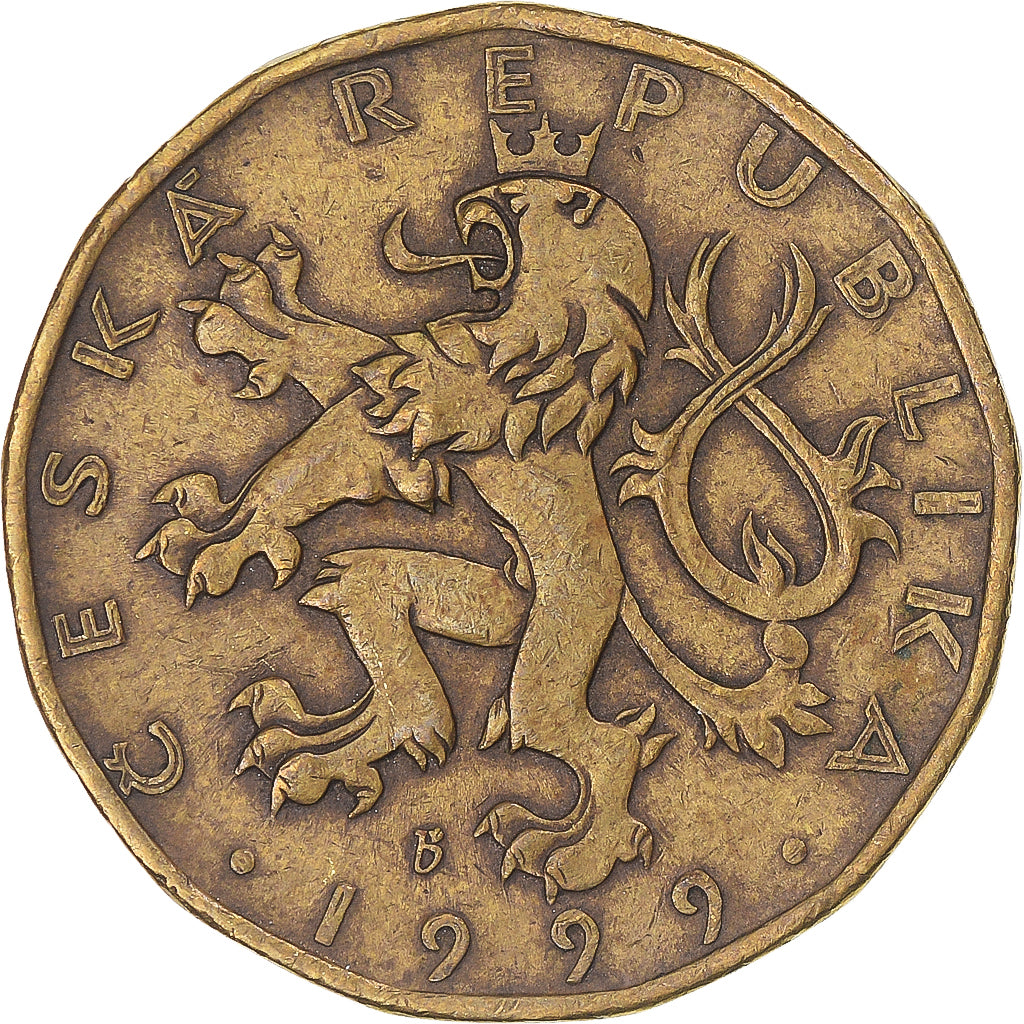 Monnaie, République Tchèque, 20 Korun, 1999