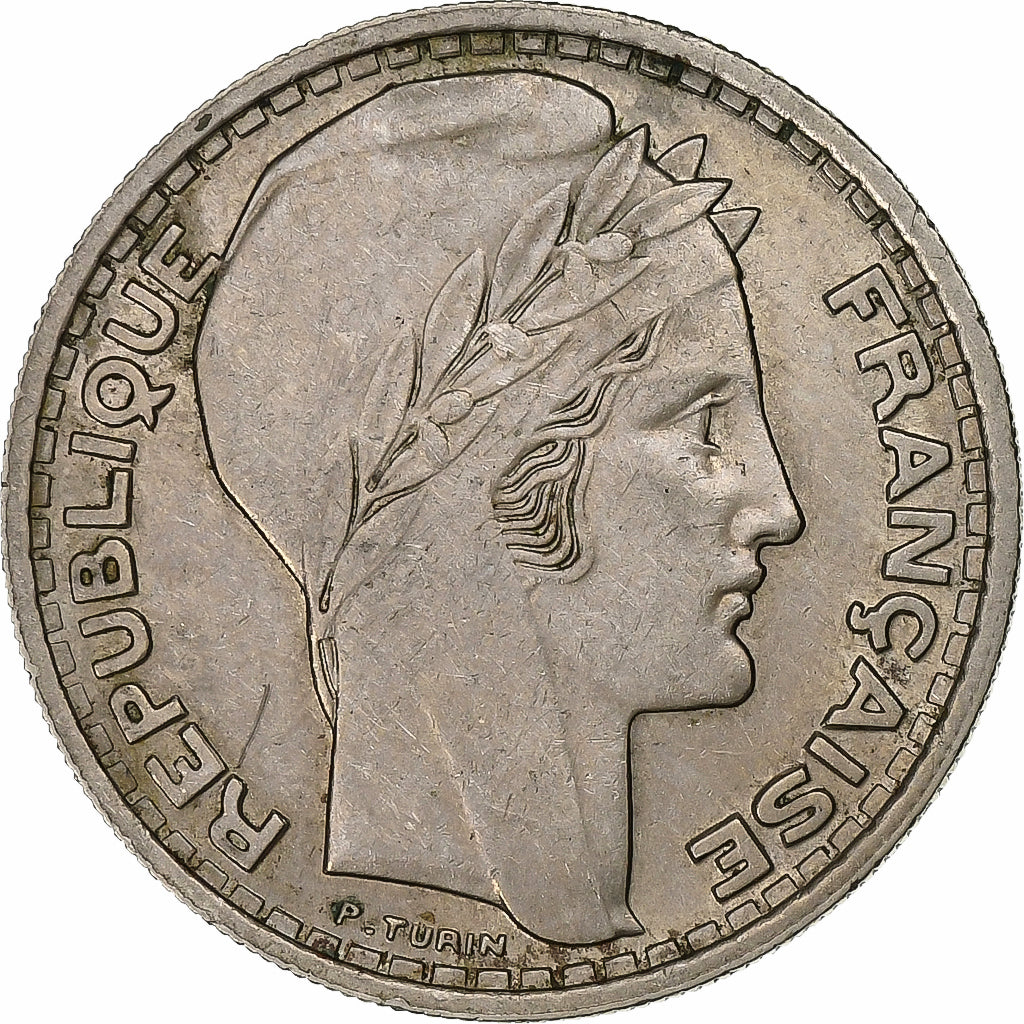 Frankreich, 10 Francs, Turin, 1946, Paris, Cupronickel, SS+, Gadoury:810