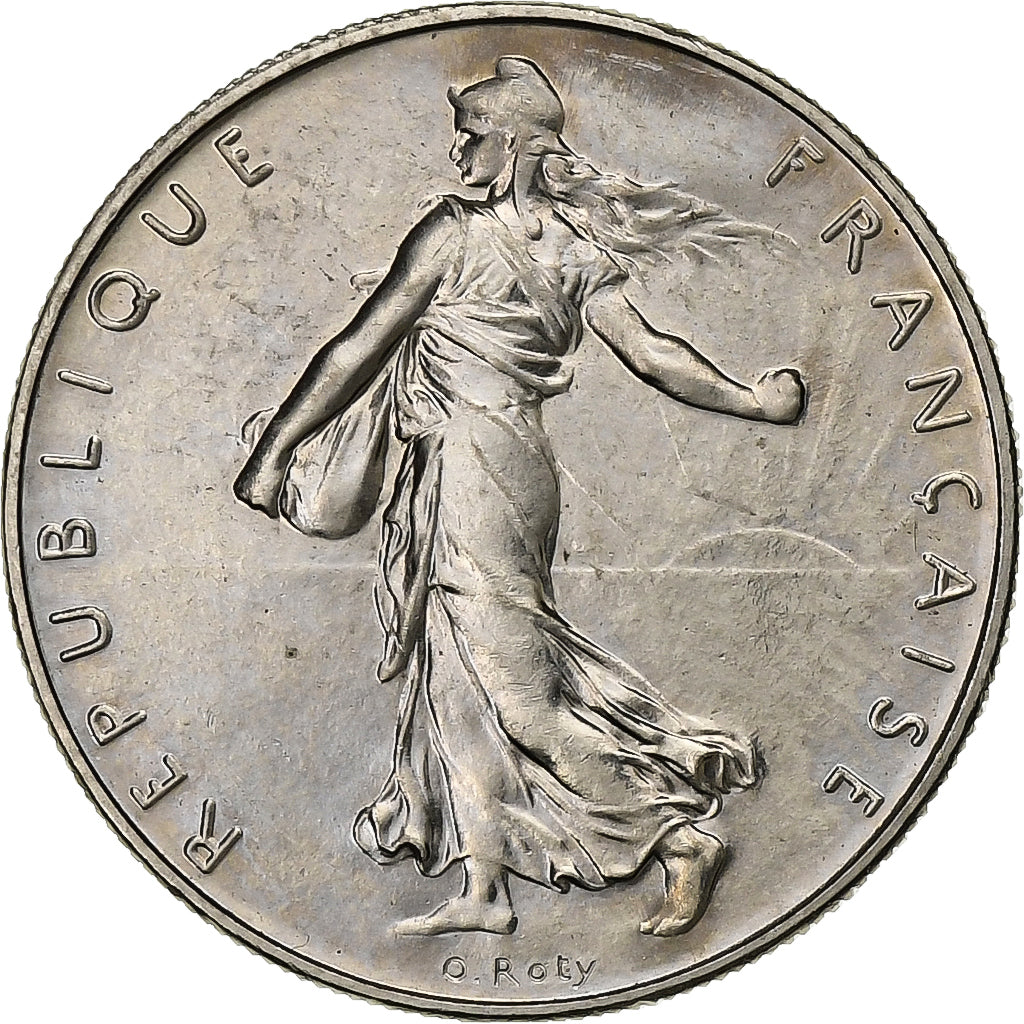 Francia, 1 Franc, Semeuse, 1996, MDP, BU, Nichel, SPL-, Gadoury:474