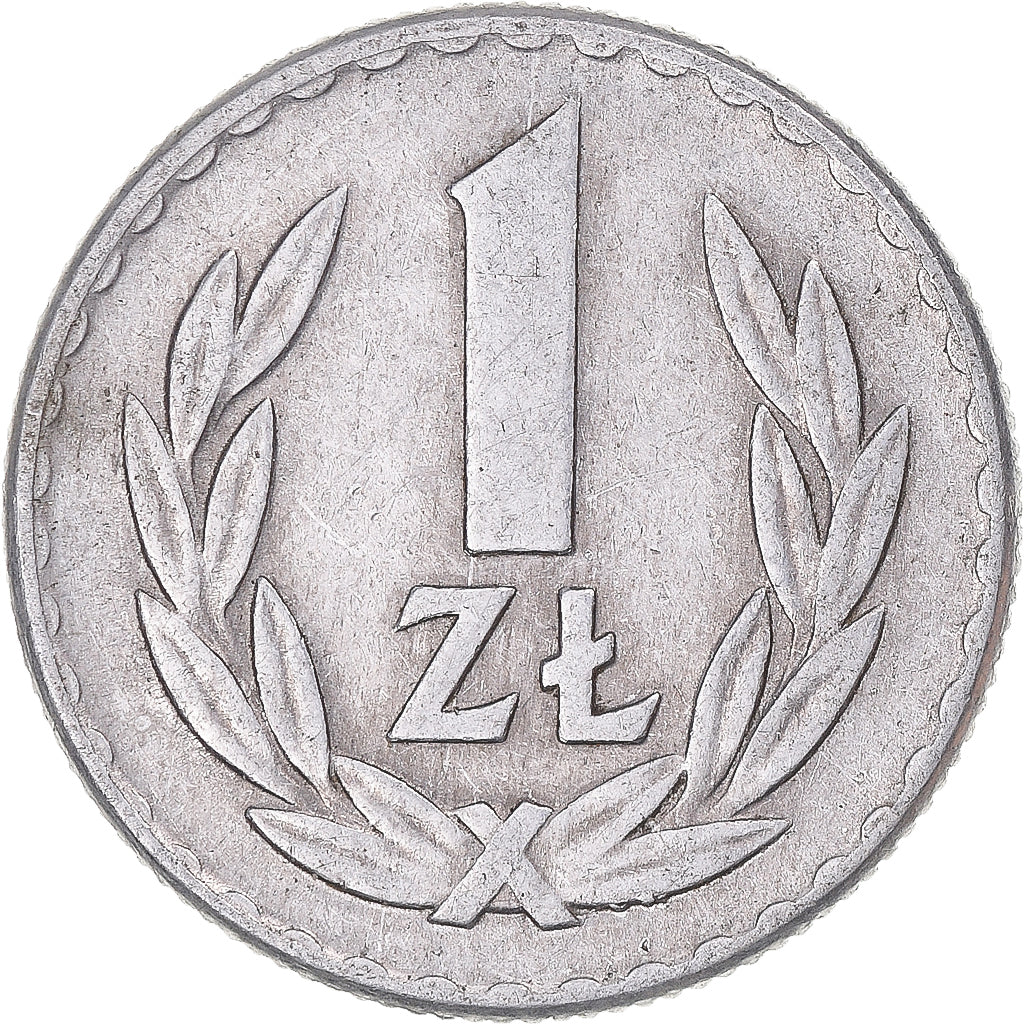 Coin, Poland, Zloty, 1965