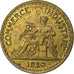 France, 50 Centimes, Chambre de commerce, 1920, Paris, Pattern, Aluminum-Bronze