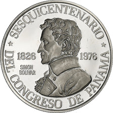 Panama, 150 Balboas, Panamá Congress, 1976, Franklin Mint, Proof, Platinum