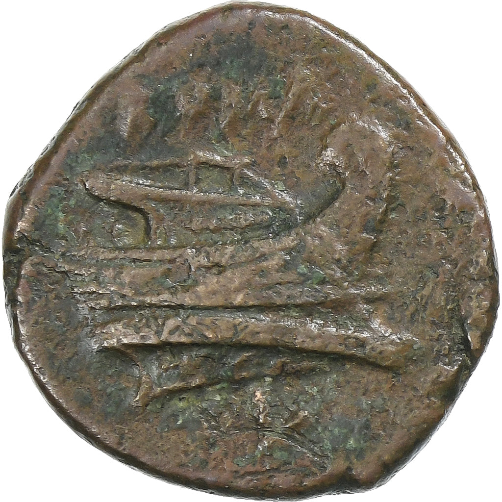 Anonyme, Semuncia, 214-212 av. J.-C., Lucera, Bronze, TB, Crawford:43/6