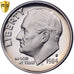 Stati Uniti, 1 Dime, Roosevelt, 1984, San Francisco, FS, Rame ricoperto in