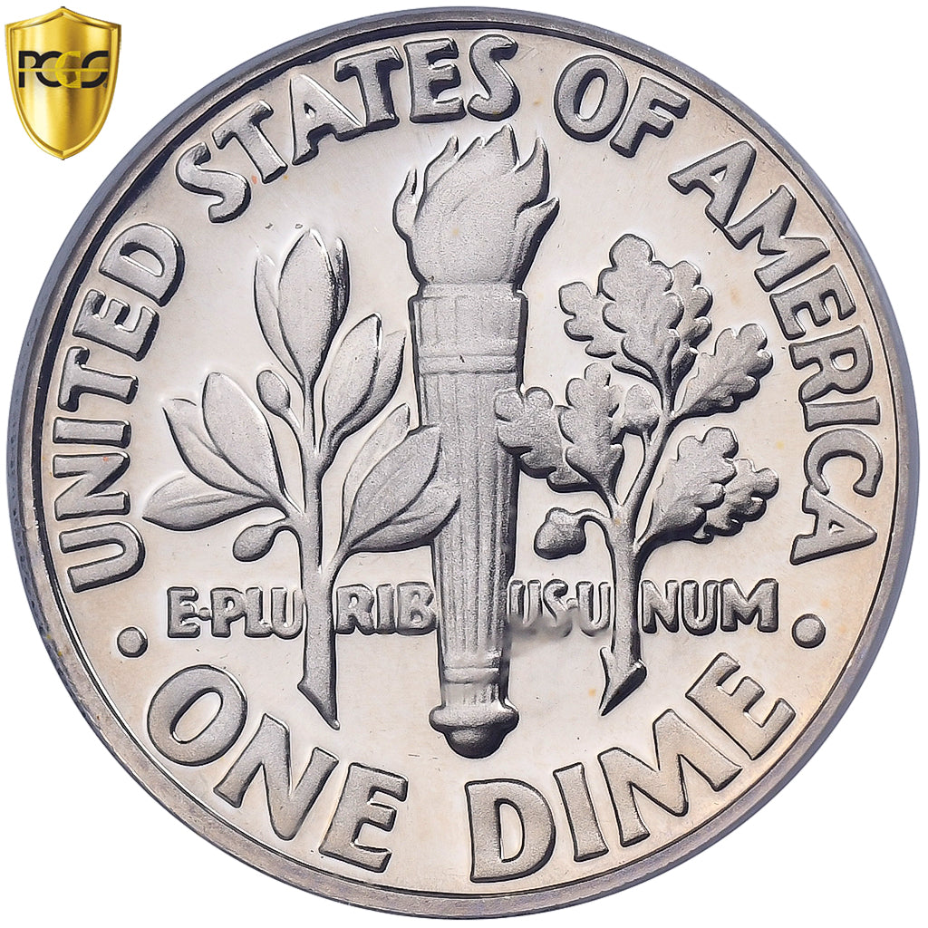 Stati Uniti, 1 Dime, Roosevelt, 1984, San Francisco, FS, Rame ricoperto in
