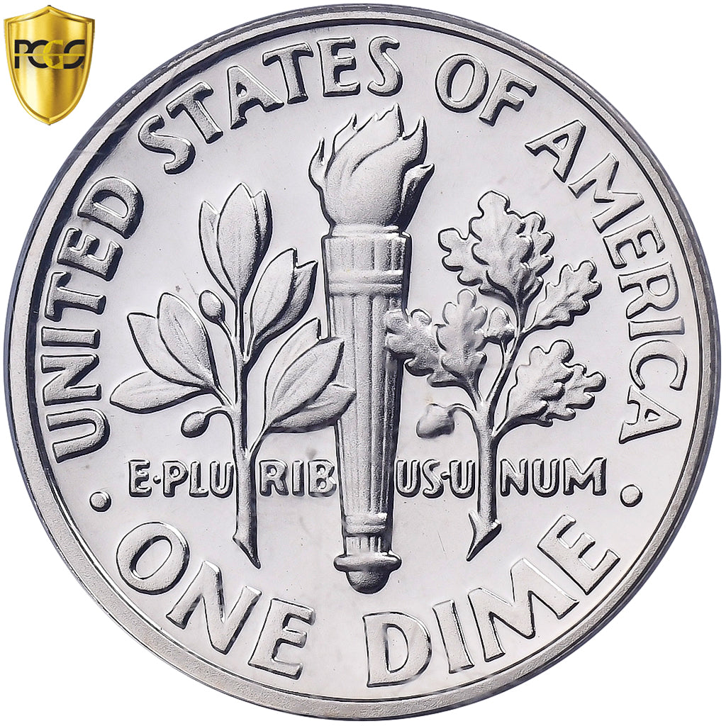 United States, 1 Dime, Roosevelt, 1988, San Francisco, Proof, Copper-Nickel Clad