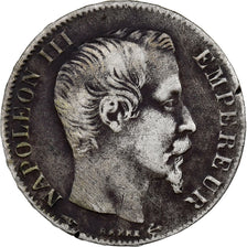 Francja, Napoleon III, 20 Francs, 1856, Paris, Faux d'Epoque, Srebro, VF(30-35)