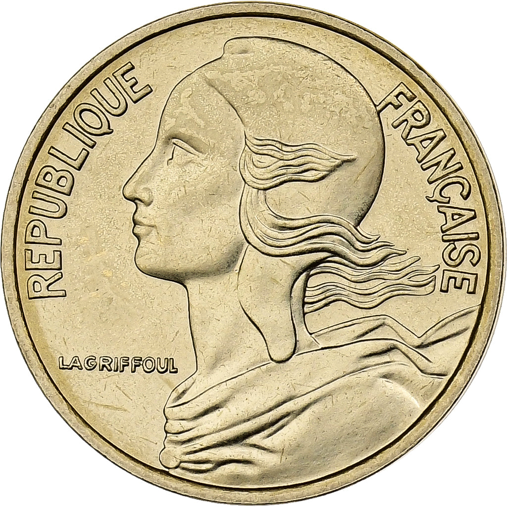 Francia, 5 Centimes, Marianne, 1979, MDP, série FDC, Bronce - aluminio, FDC