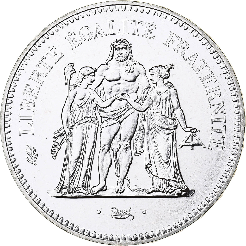 Francia, 50 Francs, Hercule, 1979, MDP, série FDC, Argento, FDC