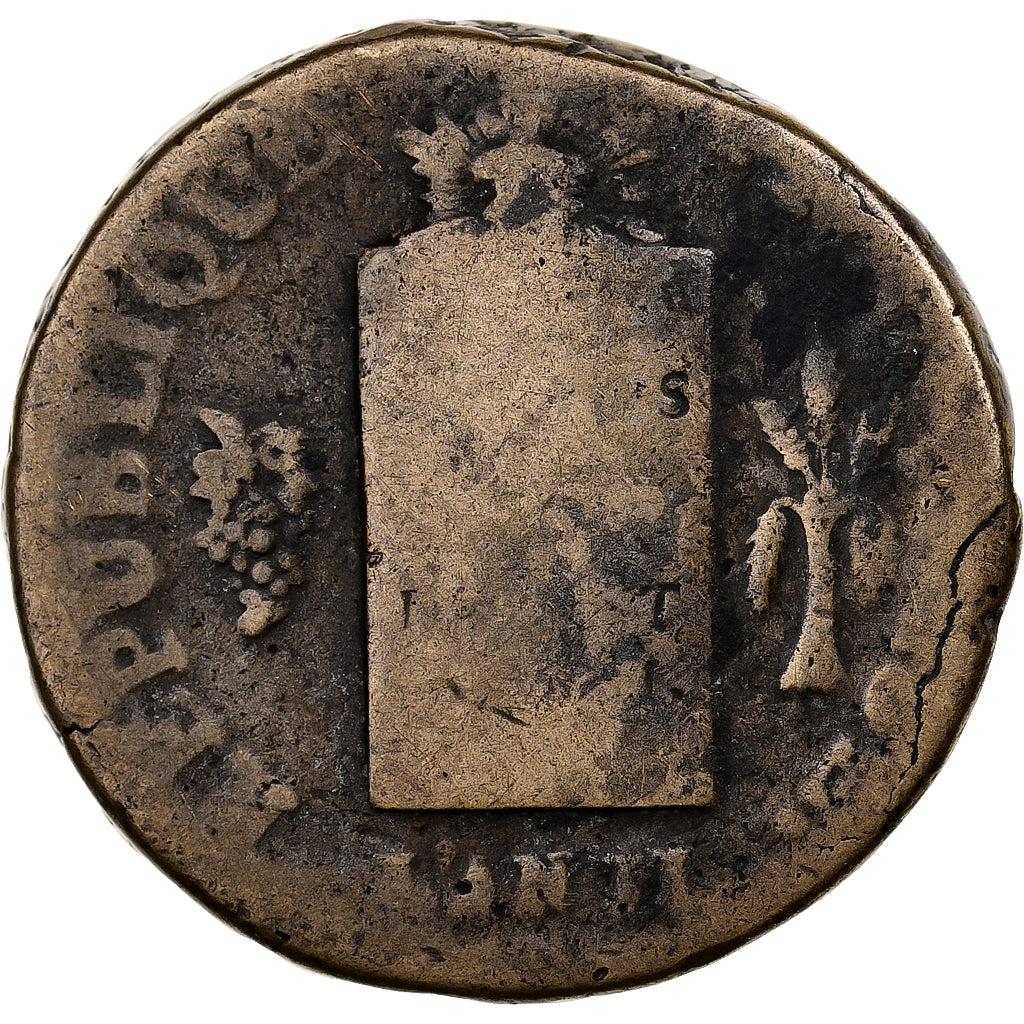 Francia, 2 sols à la Balance, 1793 - AN II, Rouen, Métal de cloche, B+