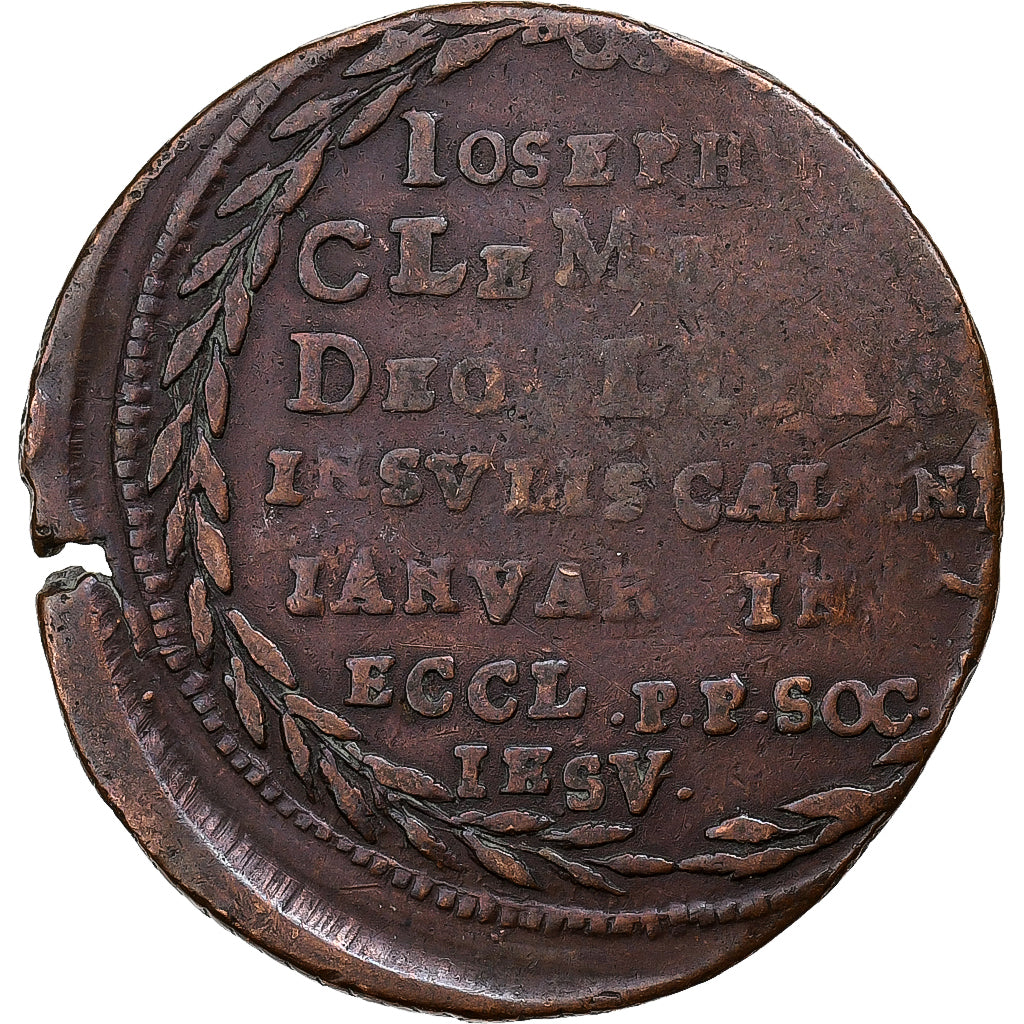 Francia, medaglia, First Mass of Joseph Clément of Bavaria, undated (1707)