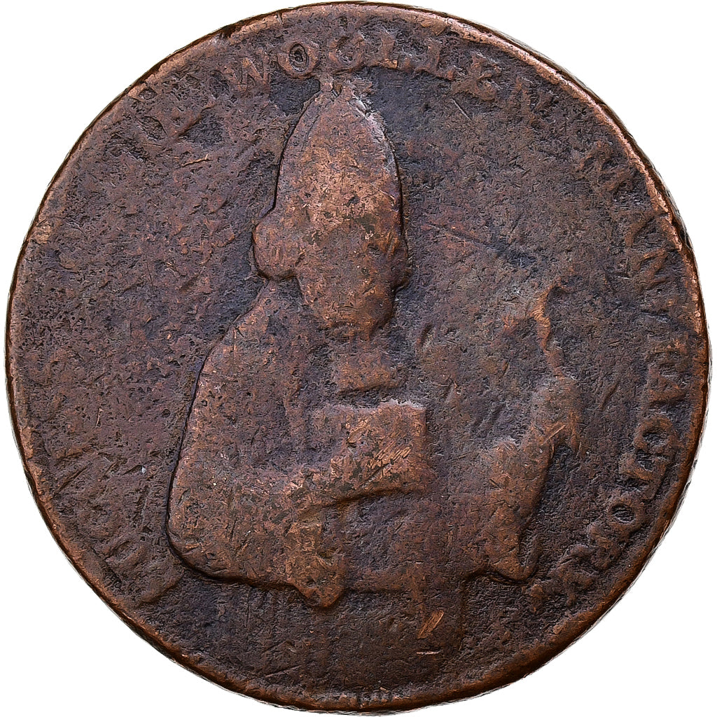 United Kingdom, Halfpenny Token, Success to the Woolen Manufacturers, 1792
