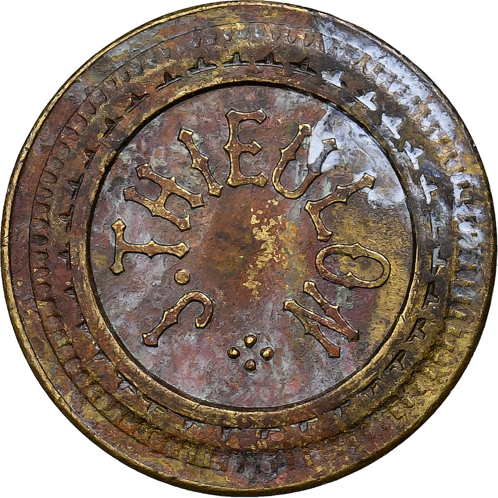 Francia, ficha, 20 centimes, J. Thieulon, Ottone, BB