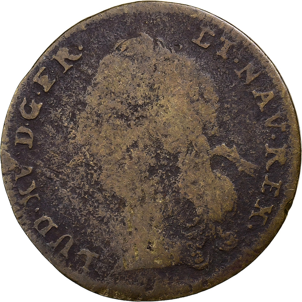 Francia, Nuremberg token, Louis XV, Optimo Principi, 1744, Ottone, B+