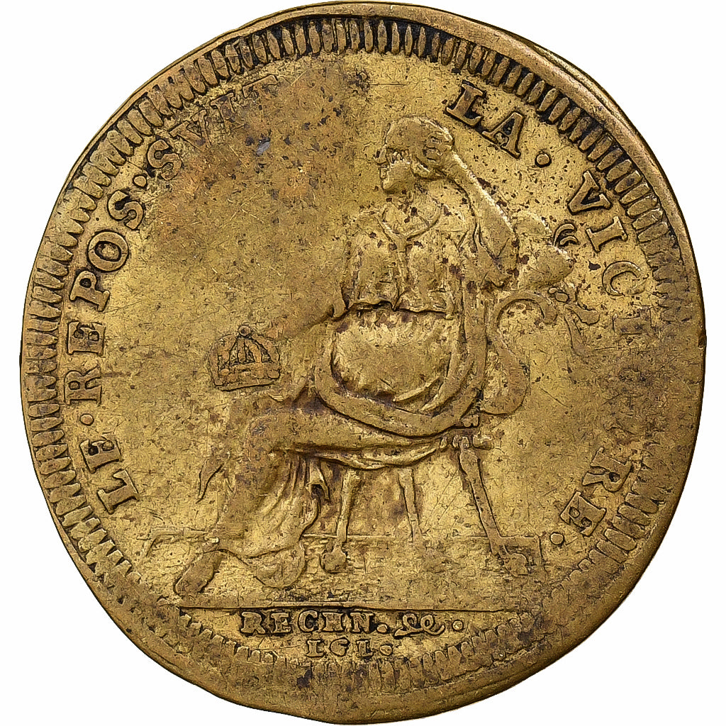 Free imperial city of Nuremberg, Nuremberg token, Ludwik XIV, Trêve de