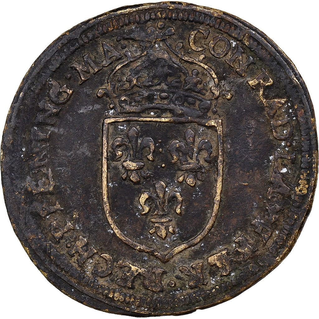 Free imperial city of Nuremberg, Nuremberg token, Louis XIV, Écu de France