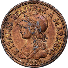 Italy, Token, 20 Francs An 10 copy, Copper, EF(40-45)