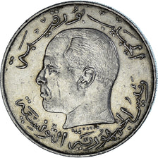 Tunisia, 1/2 Dinar, 1968
