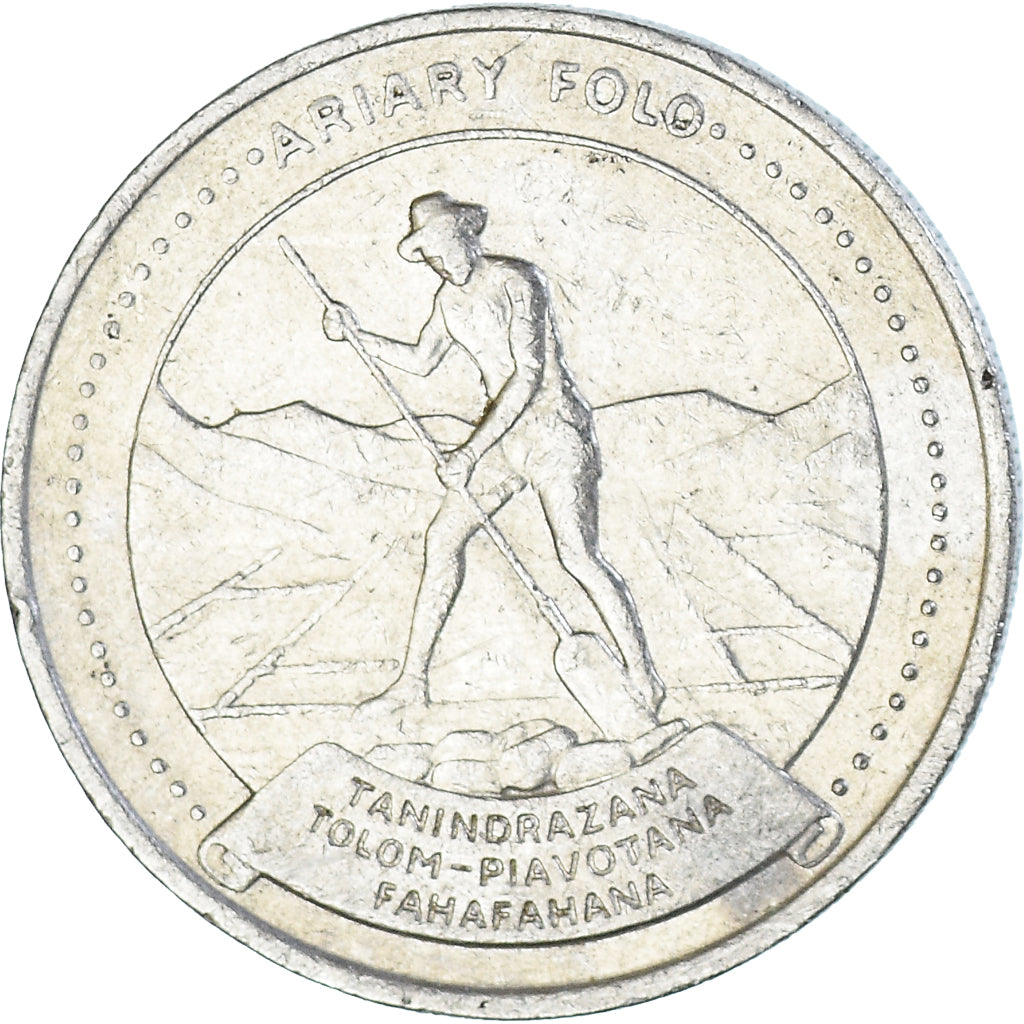Moneta, Madagascar, 10 Ariary, 1978
