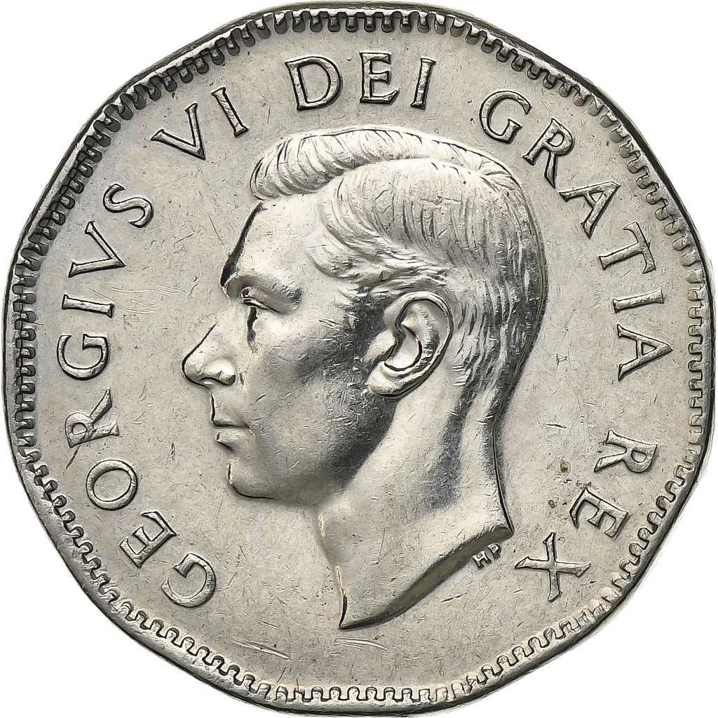 Canada, George VI, 5 Cents, Discovery of Nickel, 1951, Ottawa, Nickel, MS(60-62)