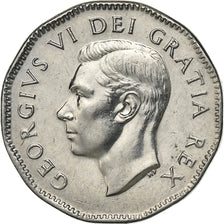 Canada, George VI, 5 Cents, Discovery of Nickel, 1951, Ottawa, Nickel, MS(60-62)