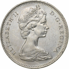 Canada, Elizabeth II, 5 Cents, 1972, Ottawa, Nickel, AU(50-53)
