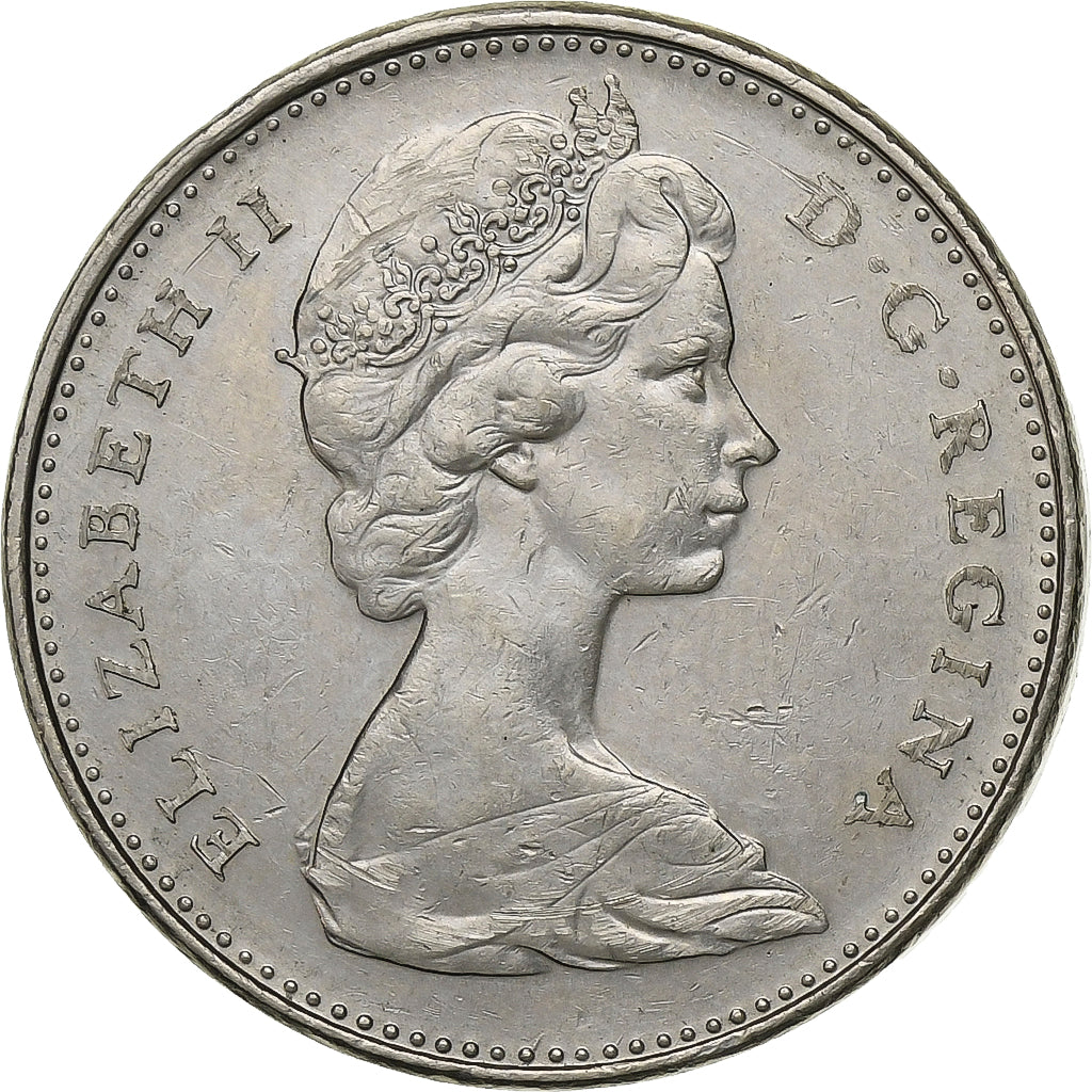 Kanada, Elizabeth II, 5 Cents, 1975, Ottawa, Nickel, VZ
