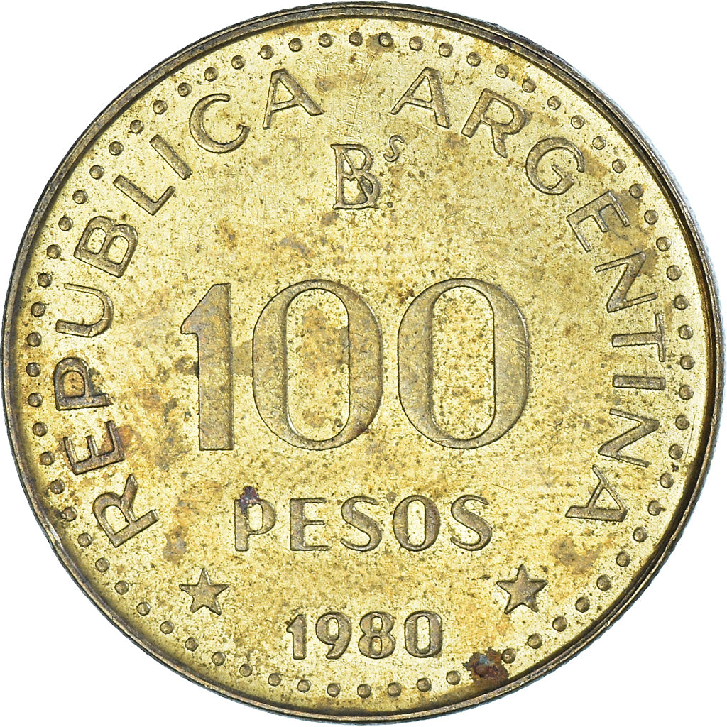 Munten, Argentinië, 100 Pesos, 1980