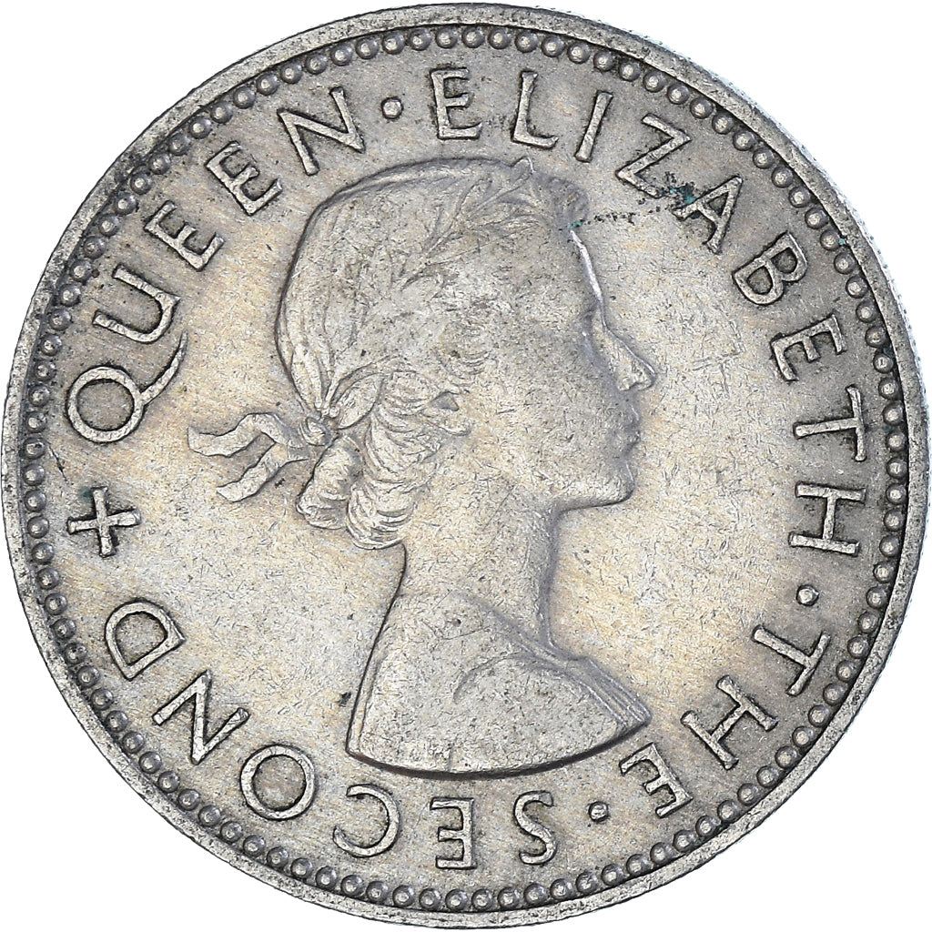 Coin, New Zealand, Shilling, 1963