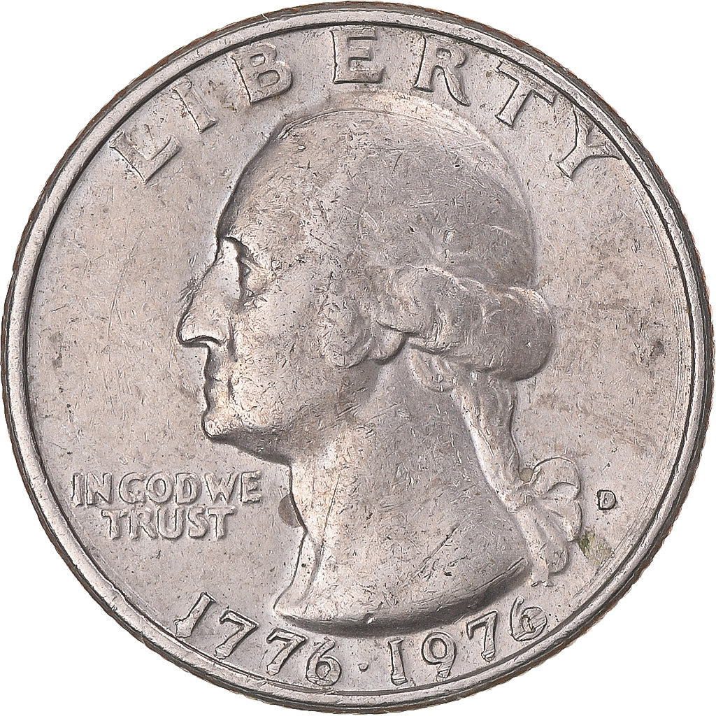 Moneta, Stati Uniti, Quarter, 1976