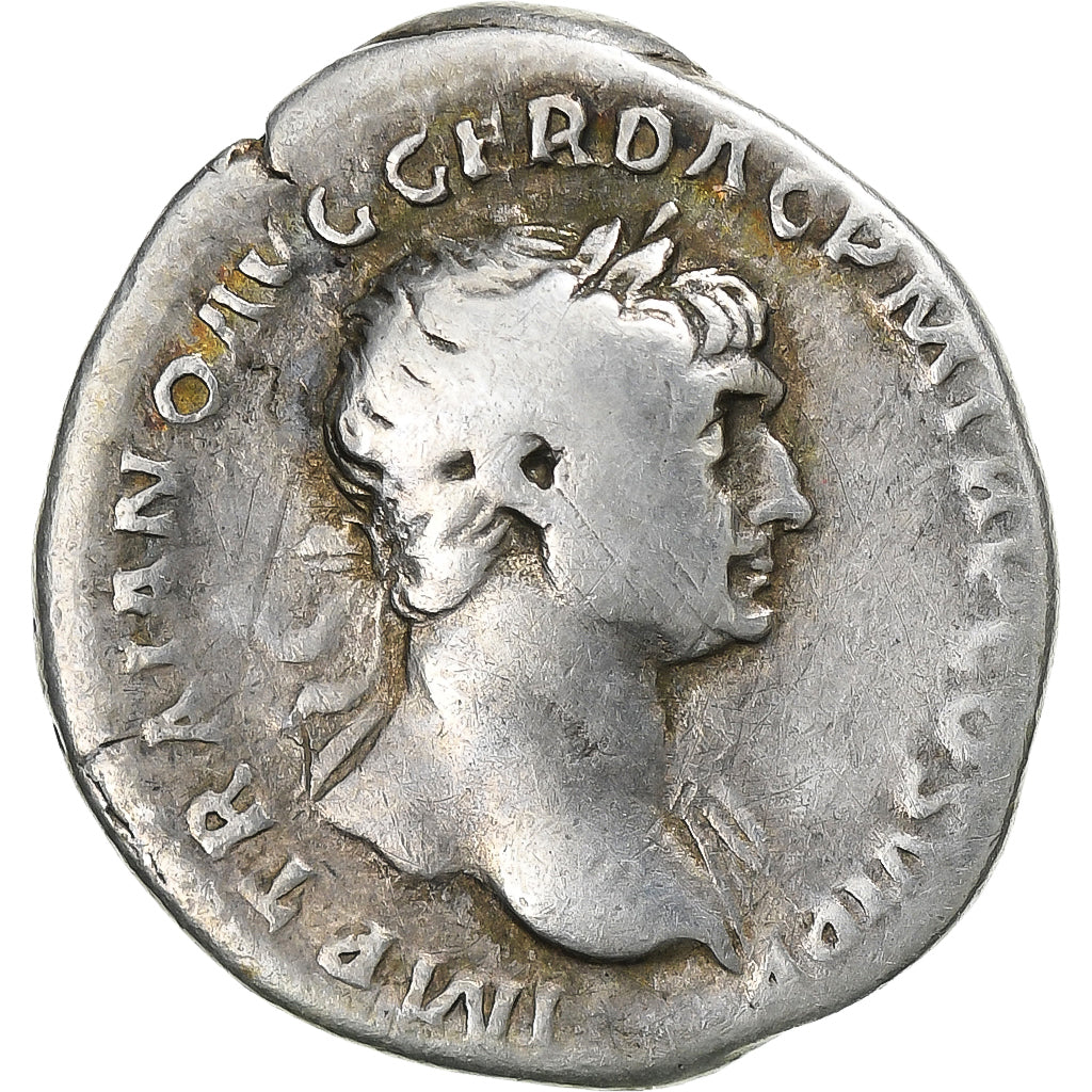 Trajan, Denarius, 112-114, Rome, Srebro, VF(30-35), RIC:266
